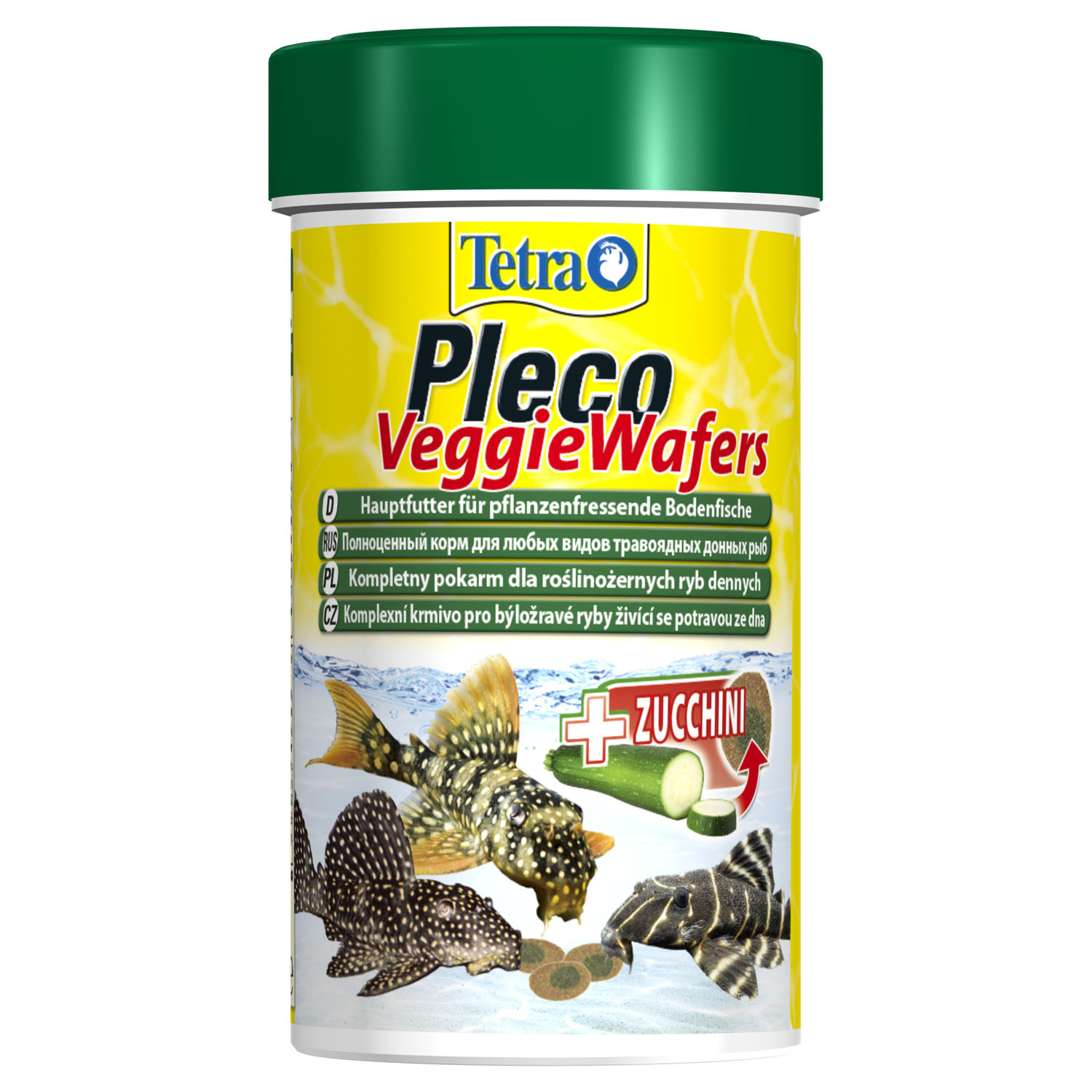 Т00017265 Корм для рыб Pleco Veggie Wafers для сомиков-присосок 100мл (42г) TETRA 