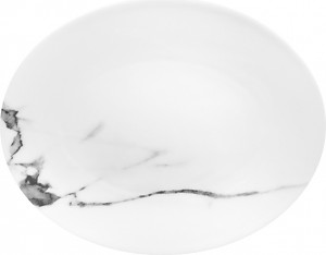 10578996 Dibbern Блюдо овальное Dibbern "Каррара" 28см Фарфор костяной