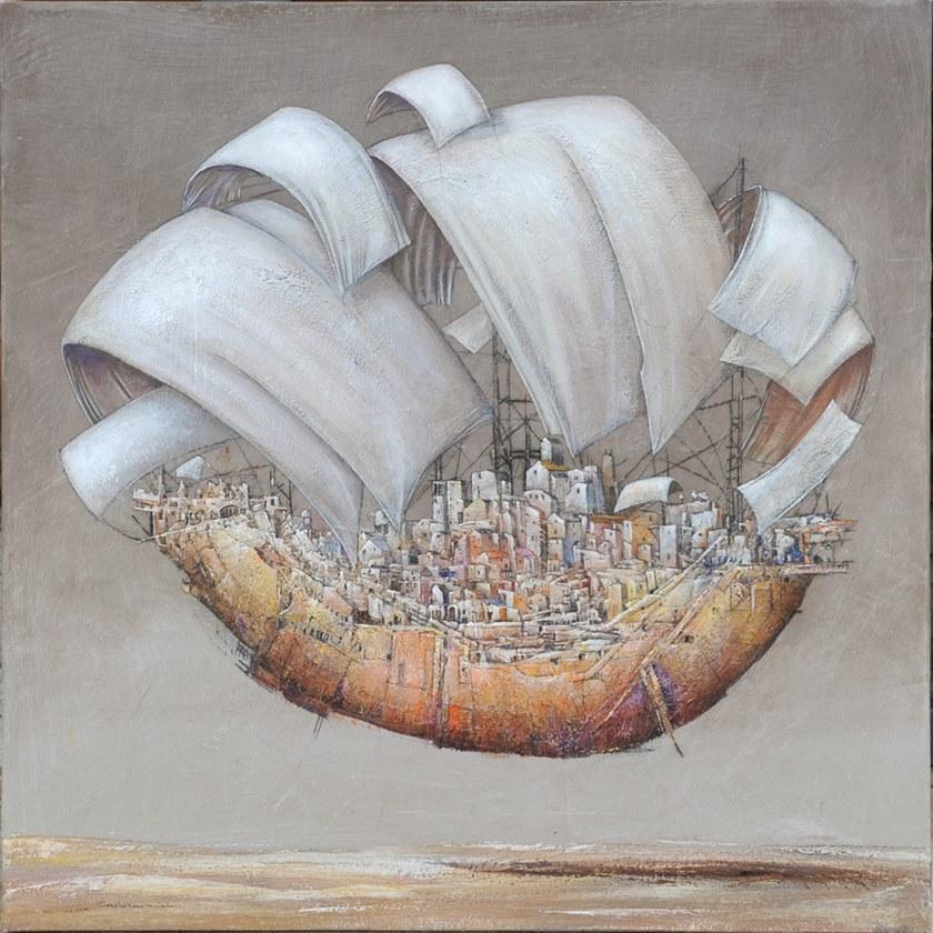 MOMENTI Авторский художественный принт Crazy home paintings Cr-007 - Вид №1