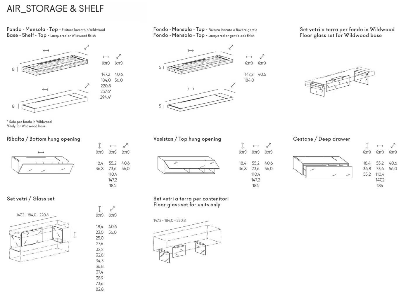 Секционная библиотека Lago Air ARCH-00149409 - Вид №2