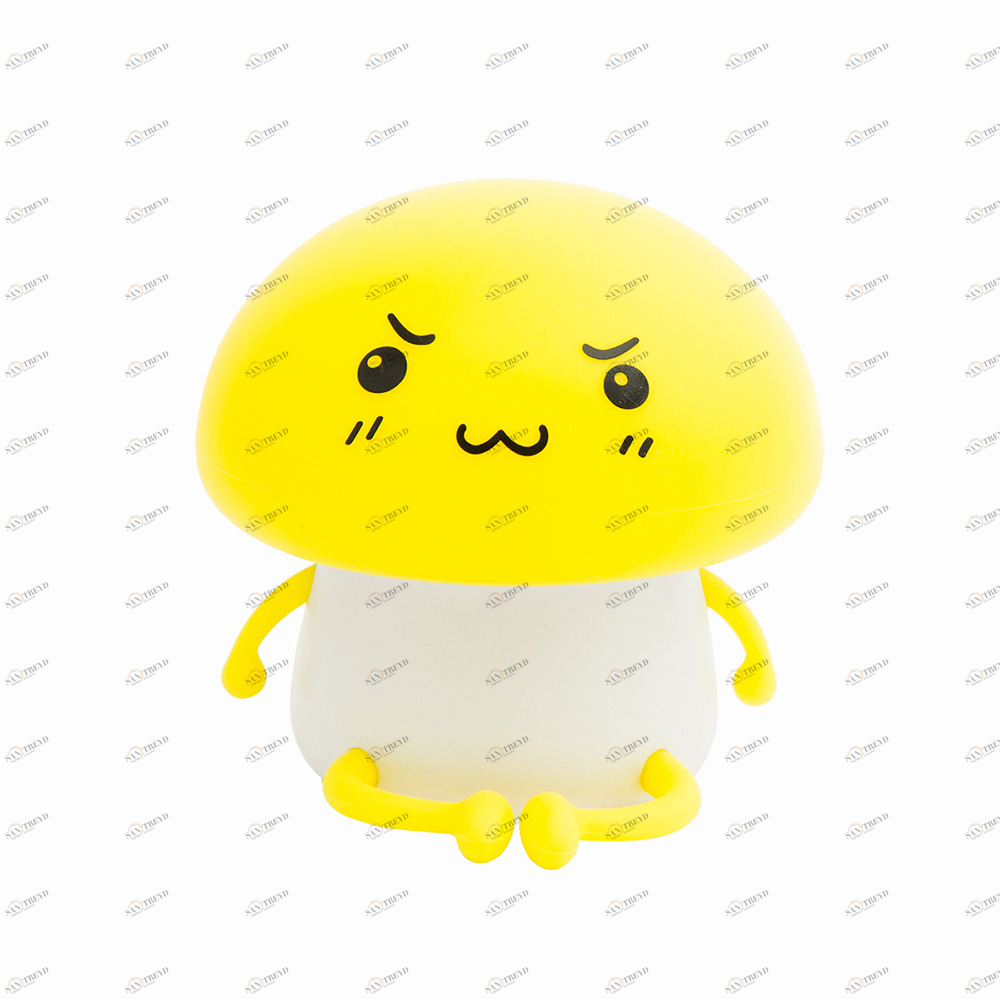 Ночник детский "Злой гриб" LITTLE LOVELY COMPANY  281714 Желтый Santreyd 