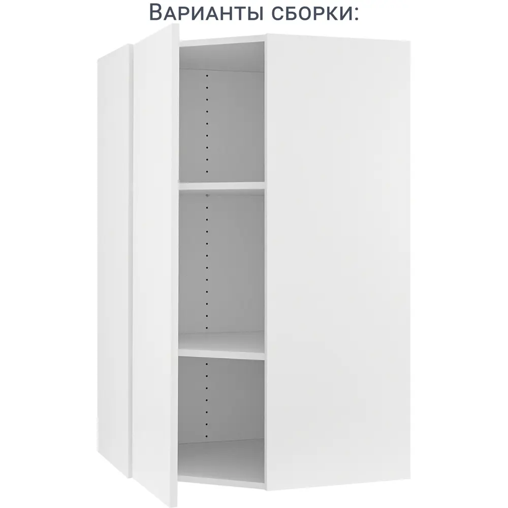 Фасад кухонного шкафа Аша 32.8x102.1 см KONSENSA ЛДСП цвет белый 89419178 STLM-2007815 - Вид №16