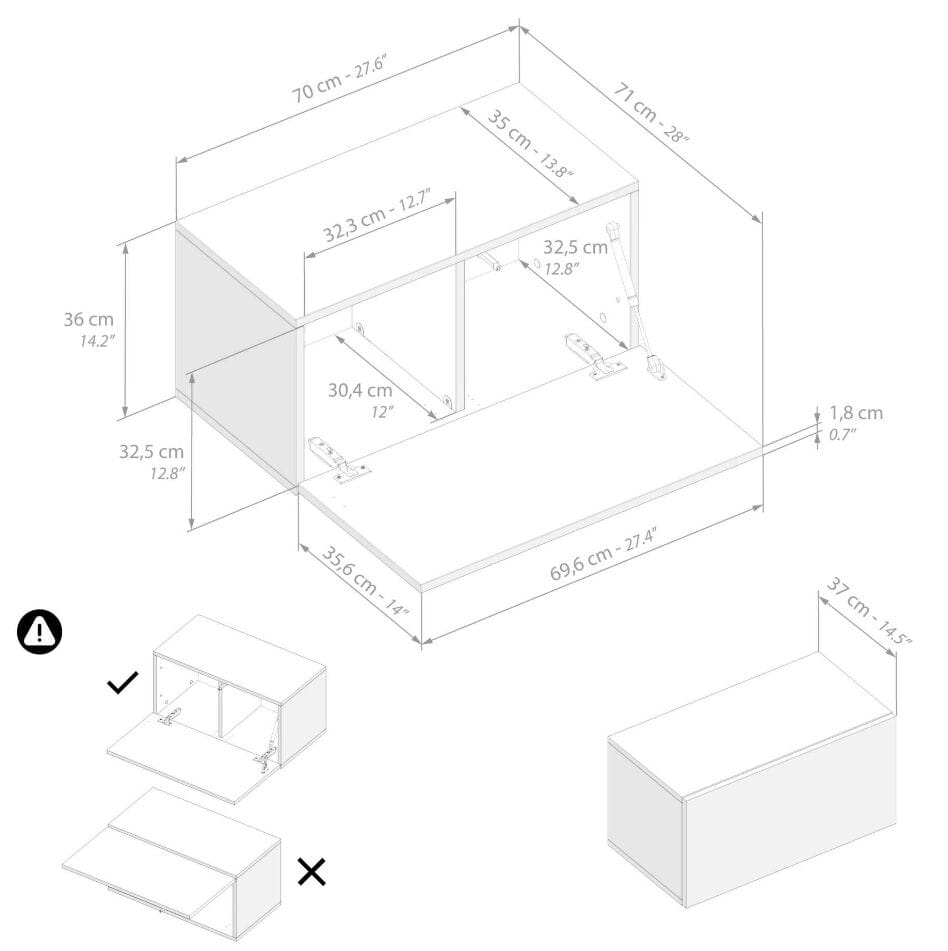 Модульная оборудованная стена установленная стеной в меламинированном Mobili Fiver Easy ARCH-00044646 - Вид №61