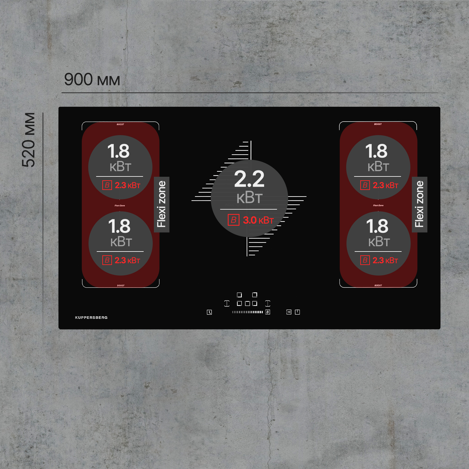 8142852 Индукционная варочная поверхность Kuppersberg IMS 901 STDN-0145946 - Вид №12
