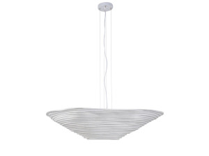 Шелковый светодиодный подвесной светильник