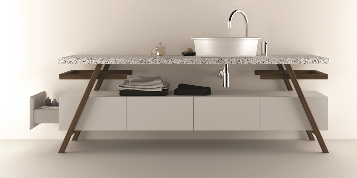 Moma Design Консоль под раковину Provence Wood PRW01200 - Вид №1