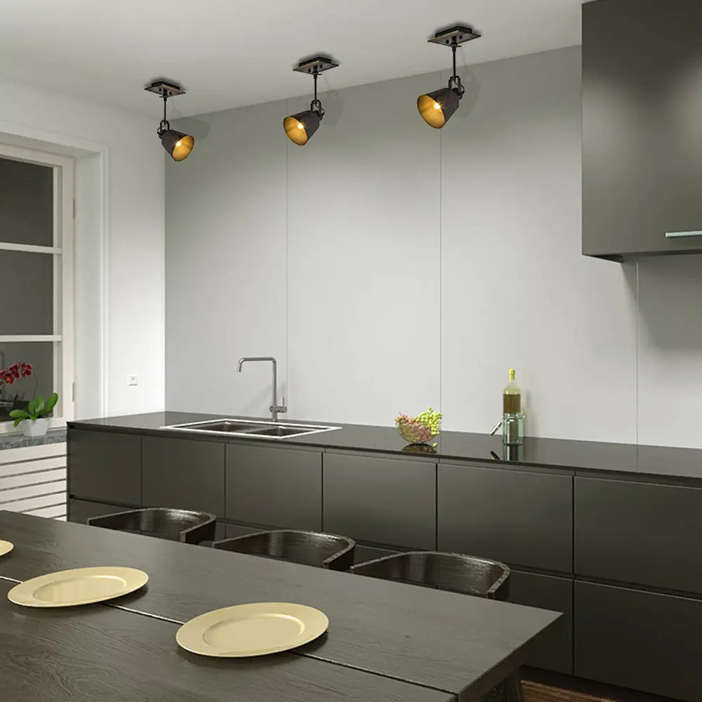 Спот Barrel 1xE27x40 Вт LAMPLANDIA STLM-2131552 - Вид №7