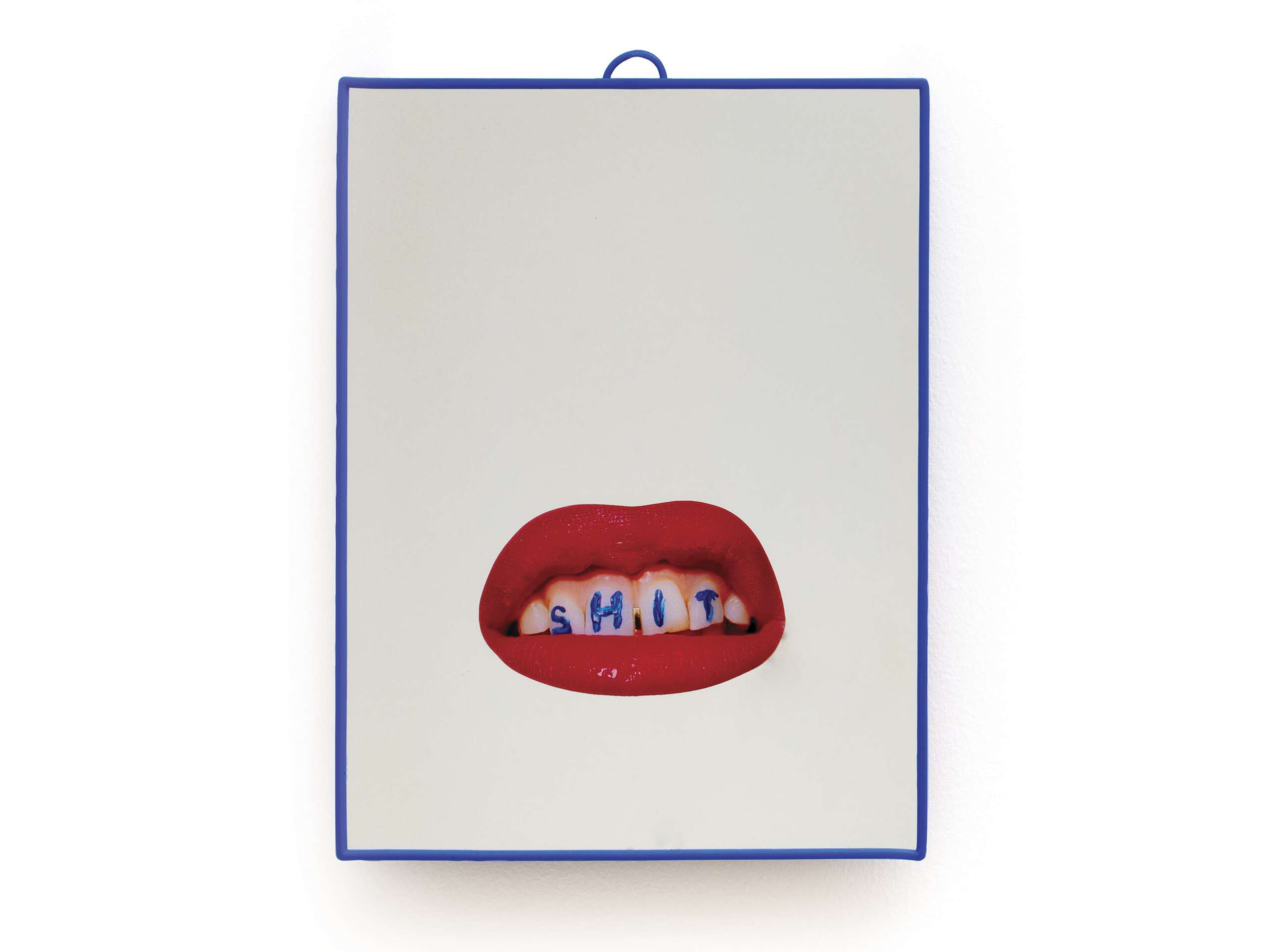 Настенное зеркало с пластиковой рамкой Seletti Seletti wears Toiletpaper ARCH-00112746