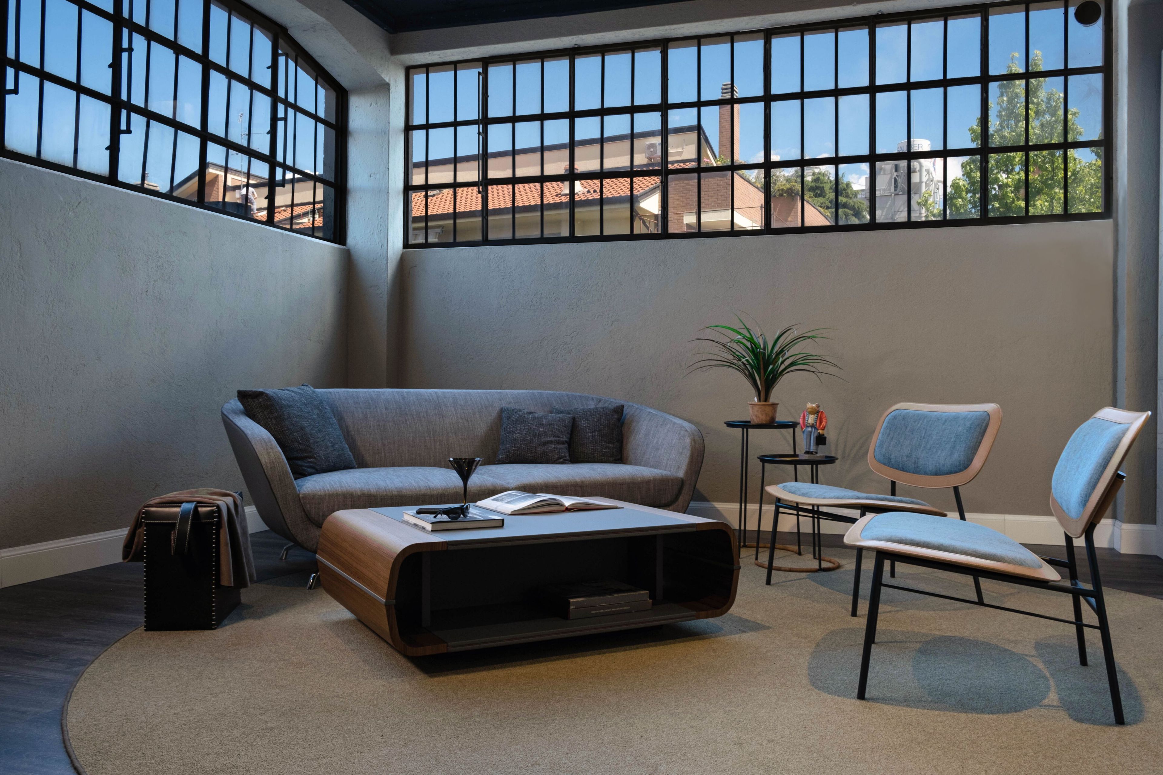 Тканевое кресло с кожаными деталями Casa Covre Винтаж ARCH-00122958 - Вид №4