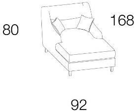 Caroti Дормез из ткани Via montenapoleone 2033  - Вид №5