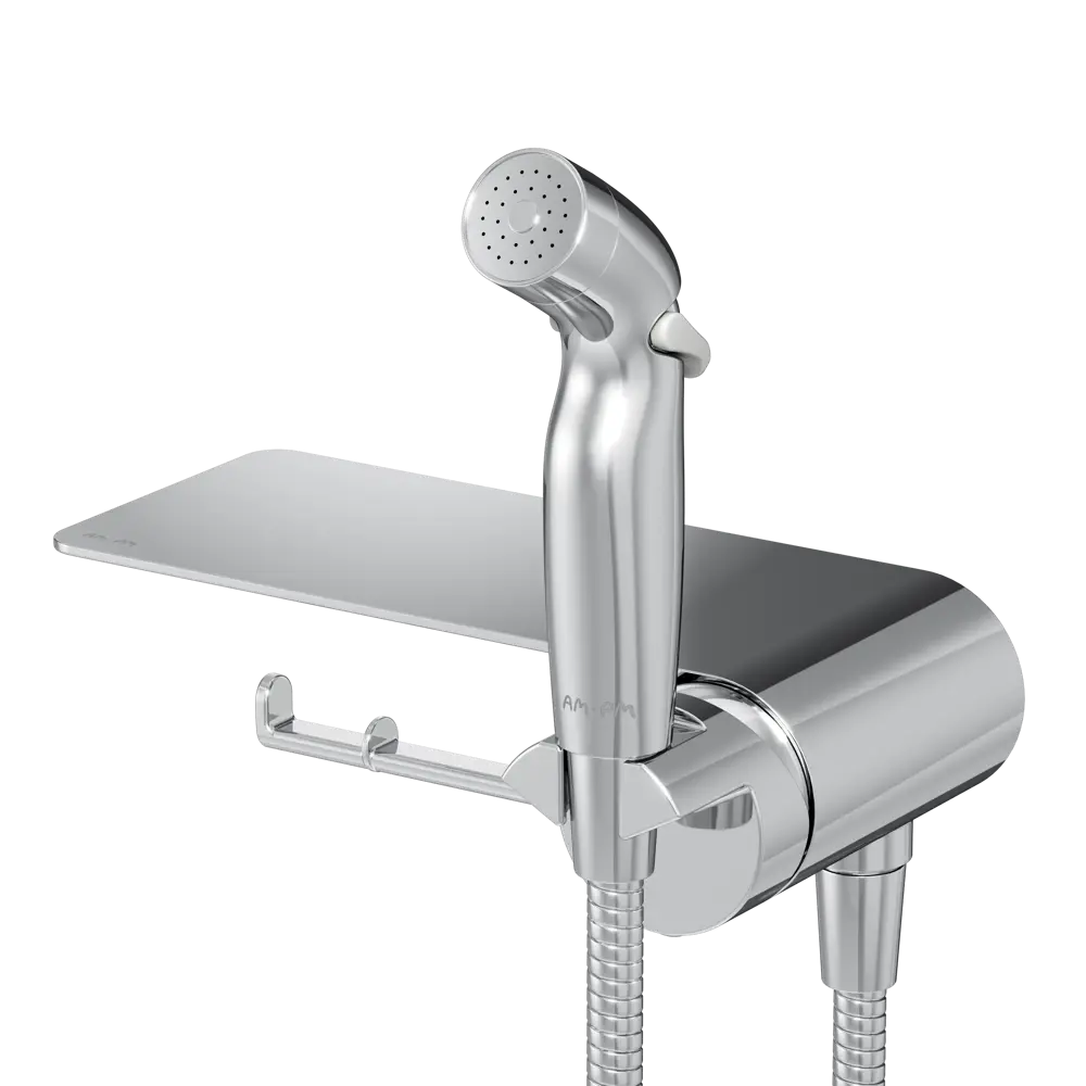 89346490 Гигиенический душ AM.PM Flash F0H9H800 набор со смесителем цвет хром STLM-0971710 