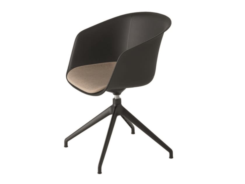 Вращающееся кресло из полипропилена с мягким сиденьем Et al Dunk ARCH-00111744