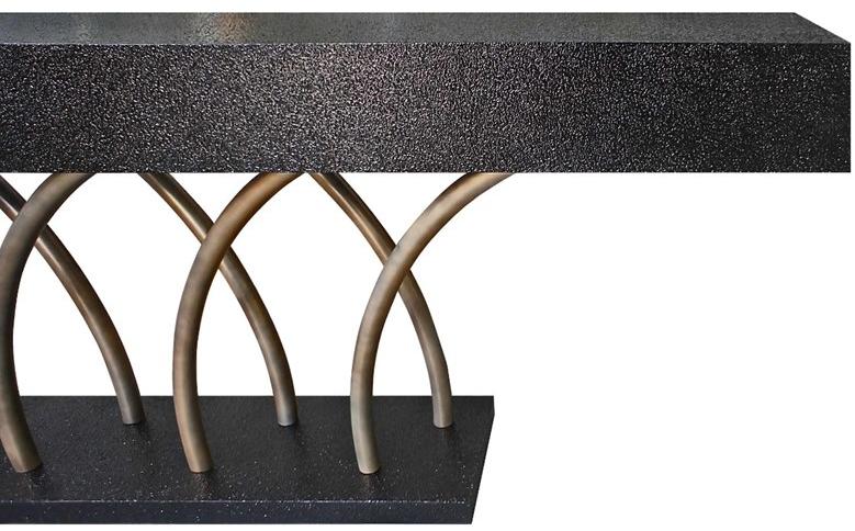 GANSK Прямоугольная консоль из мдф  G6009  - Вид №2