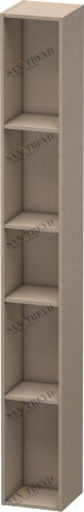 LC120607575 L-Cube Элемент полки (вертикальный) Лен, декор Duravit