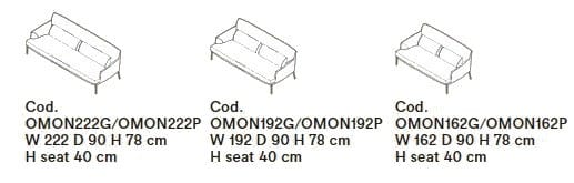 Кожаный диван Tacchini Монтевидео ARCH-00096336 - Вид №4