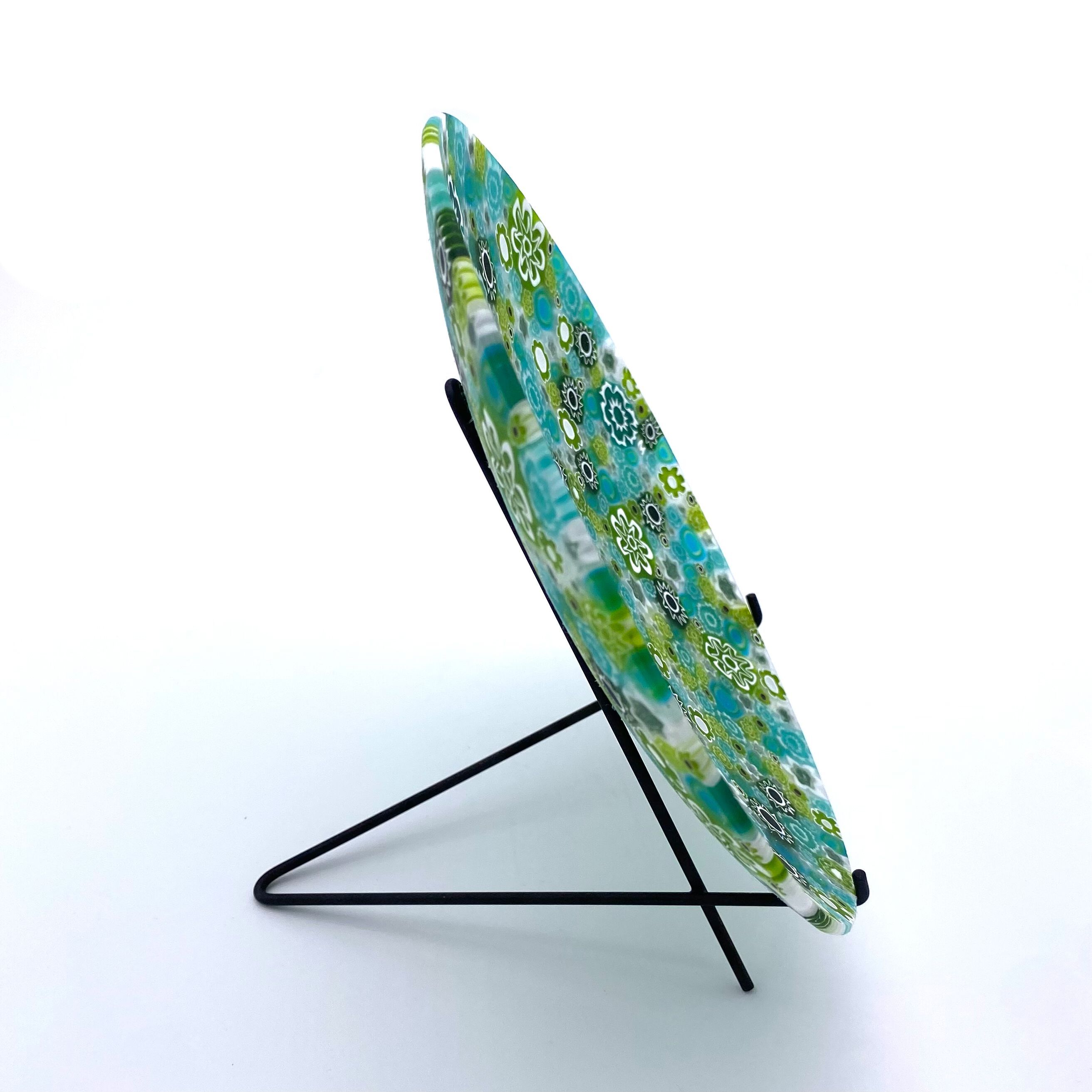 Декоративная тарелка из муранского стекла ручной работы YourMurano Display Plates ARCH-00027183 - Вид №1