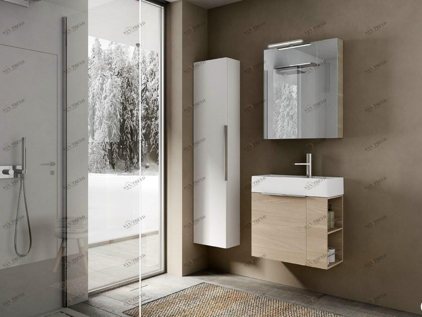 Ideagroup Тумба под умывальник со шкафом My time sun-id-1383337