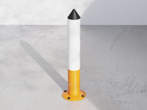 Металлическая пепельница для общественных мест