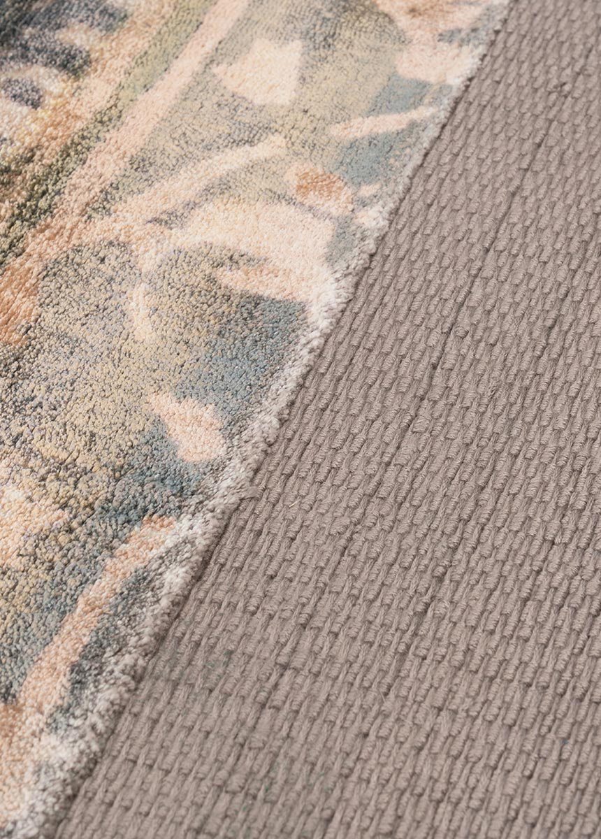 Ковер прямоугольный серо-зеленый 230х160 см Blush Elmwood CARPETDECOR ДИЗАЙНЕРСКИЕ, HANDMADE 00-3893136 Зеленый;серый  - Вид №1