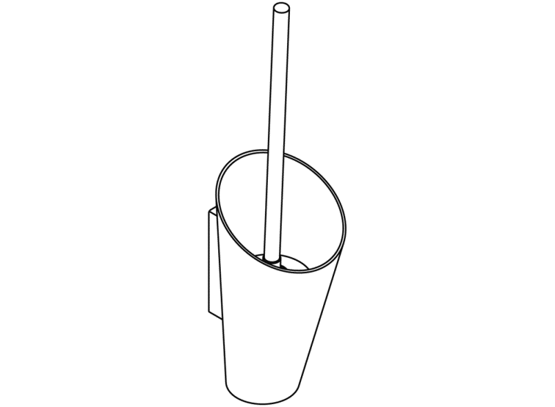 801.20B200 Набор туалетных щеток HEWI Edition matt | Polyamid  - Вид №7