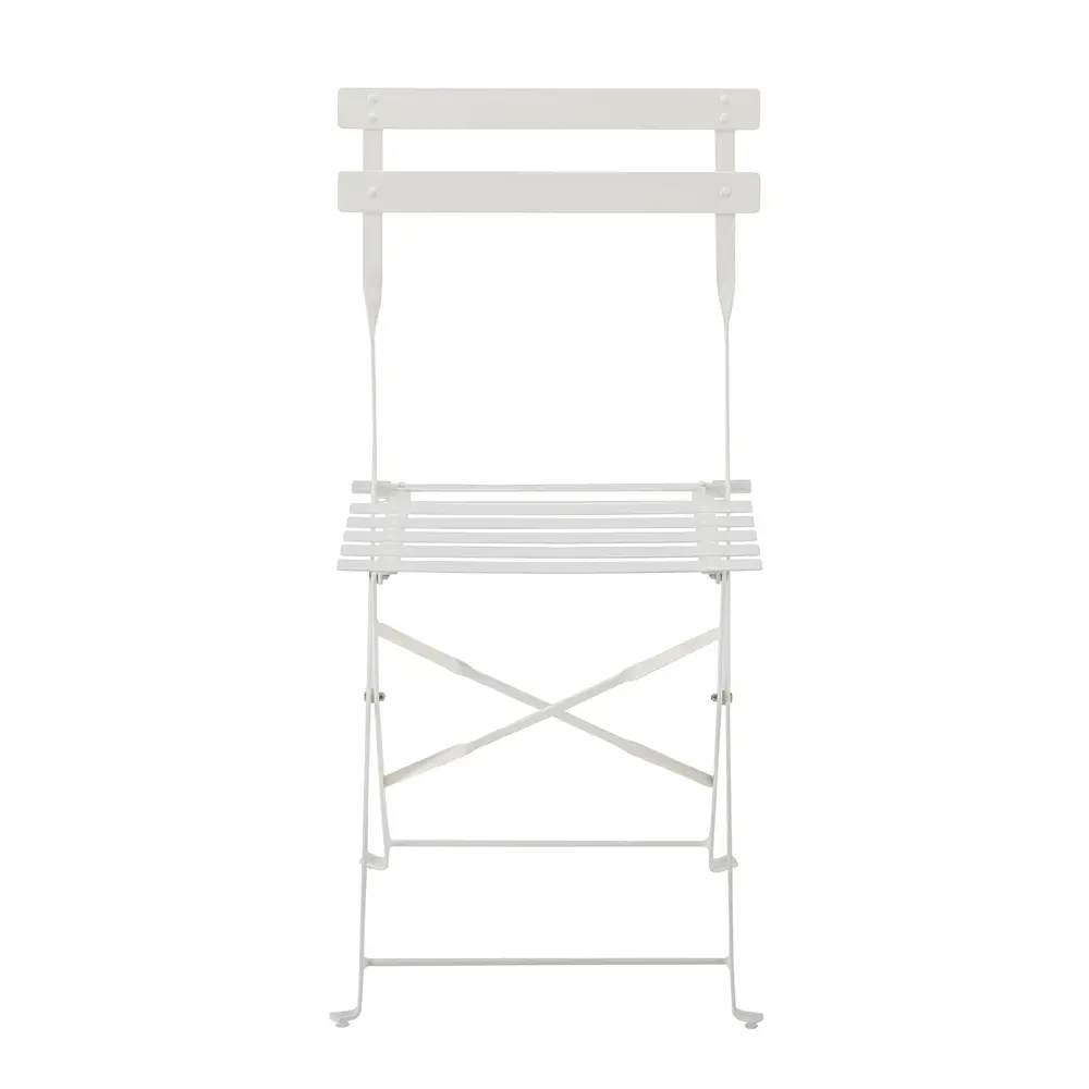 Стул Naterial Flora Origami складной 47х41х80 см сталь кремовый STLM-2056142 - Вид №2