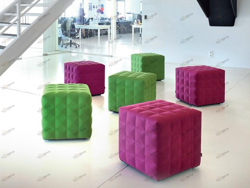 BuzziSpace Пуф из фетра Buzzicube sun-id-1417305