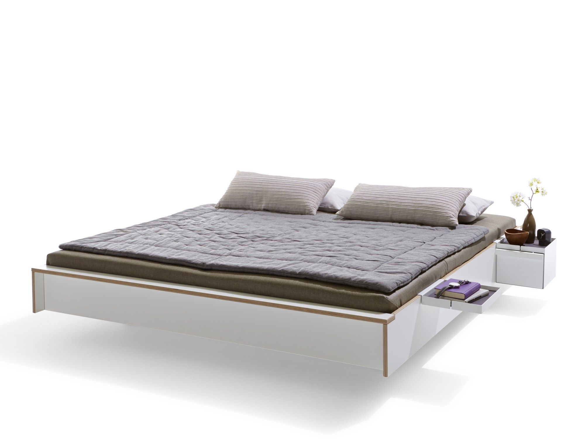 Двуспальная кровать из многослойной ткани Müller Small Living Flai ARCH-00048849 - Вид №17