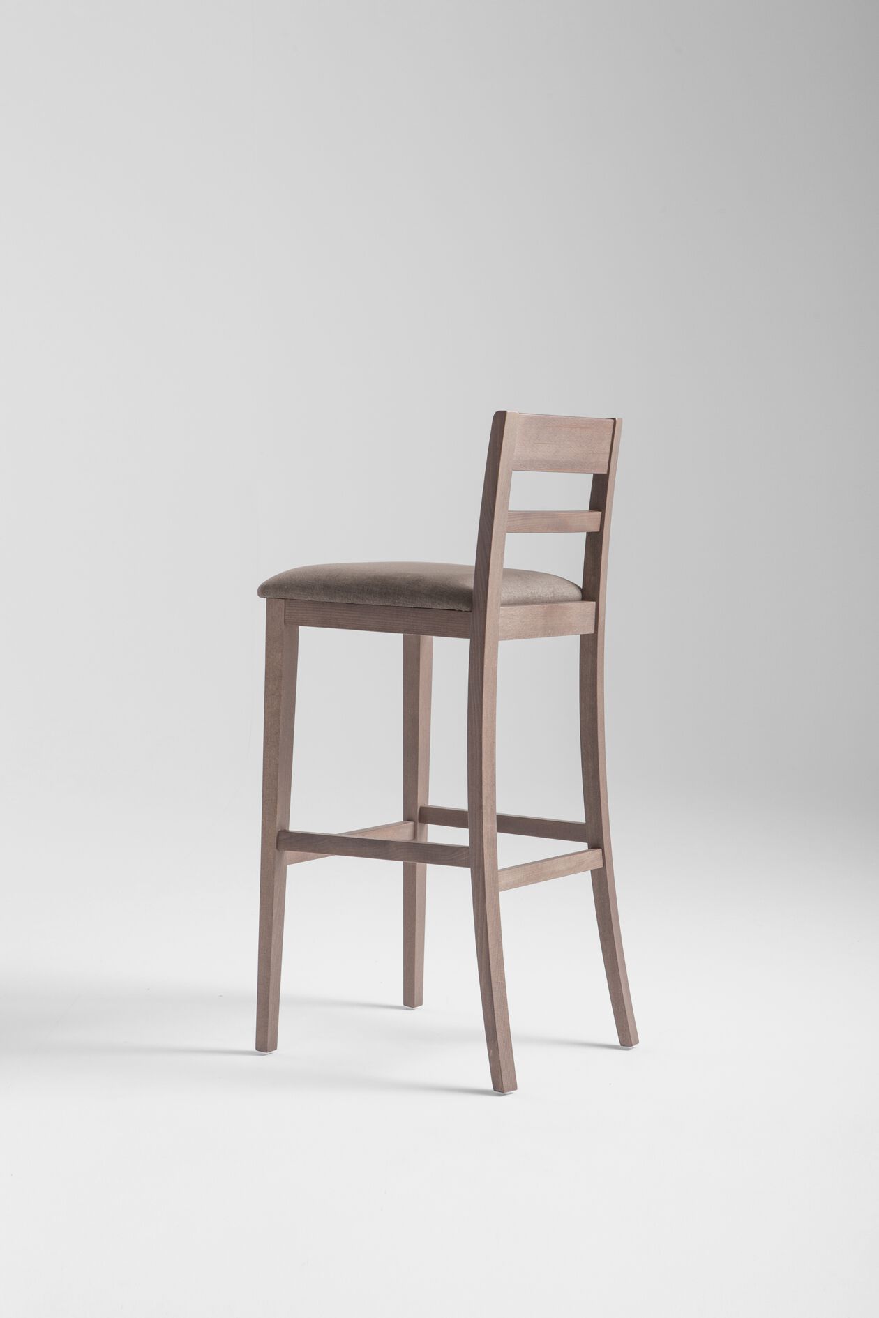 Высокий стул из бука с мягким сиденьем Palma Corinne ARCH-00121438 - Вид №8
