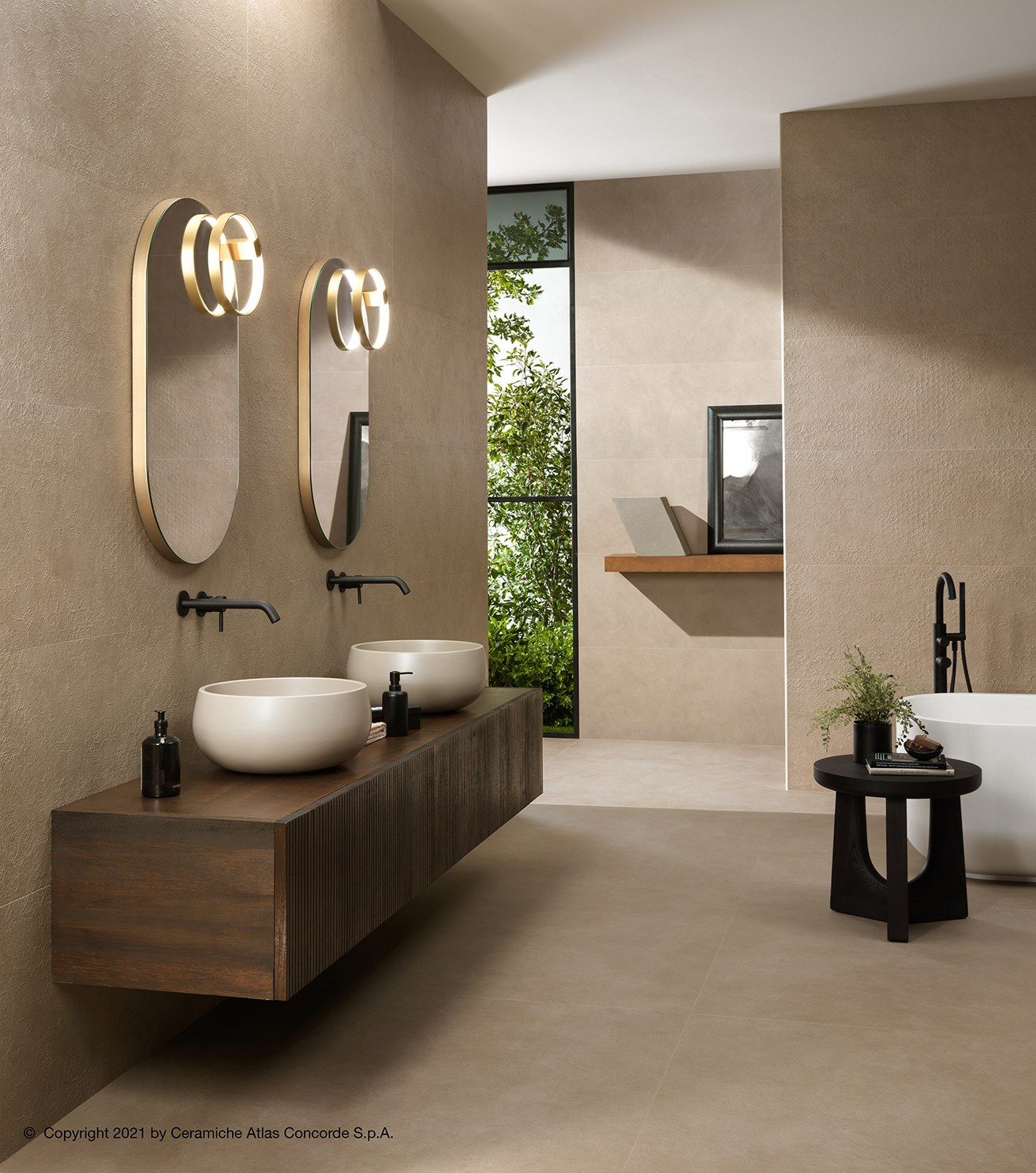 Белая керамическая паста трехмерное покрытие Atlas Concorde Boost Natural ARCH-00095959 - Вид №14