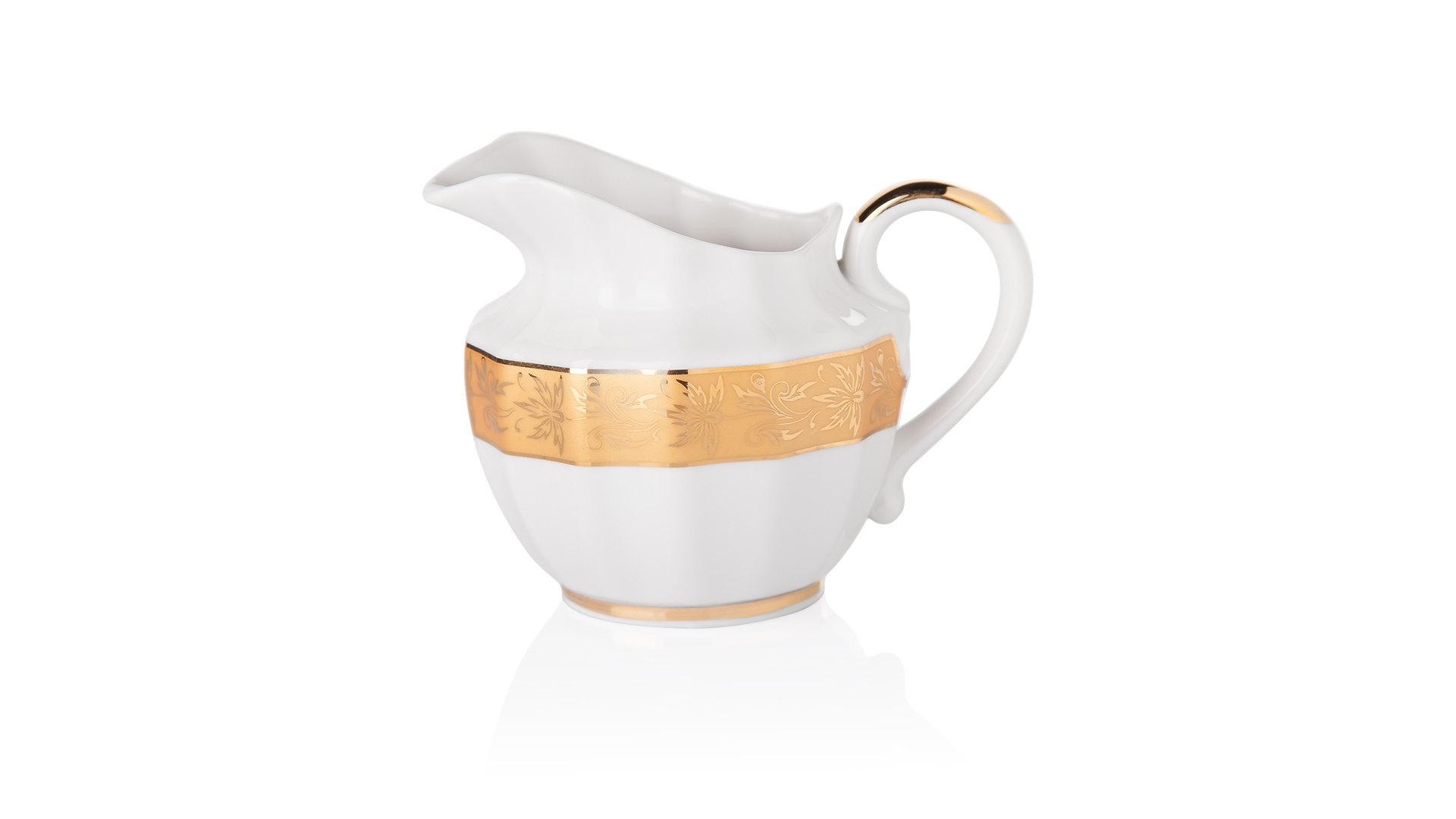 10621571 Промыслы Вербилок Сервиз чайный 6/15 "Центория золотая" Фарфор  - Вид №3