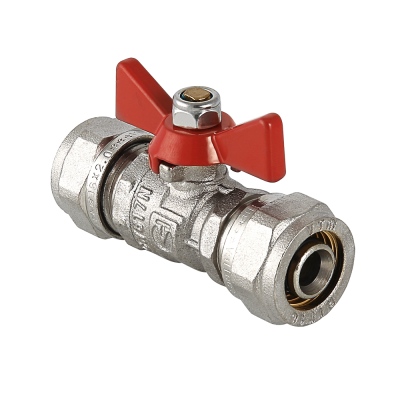 VT.343.N.1616 Кран шаровой с обжимным соединением Valtec 16 