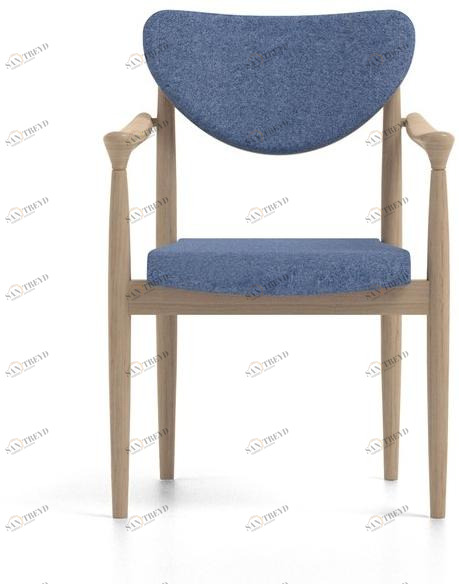 PIAVAL Штабелируемый тканевый стул с подлокотниками Pia | health & care 48-13/2