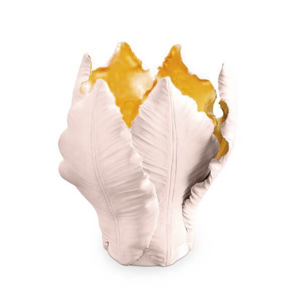 300050-B4 ABHIKA ПОДСВЕЧНИК ТЮЛЬПАН PINK GOLD 