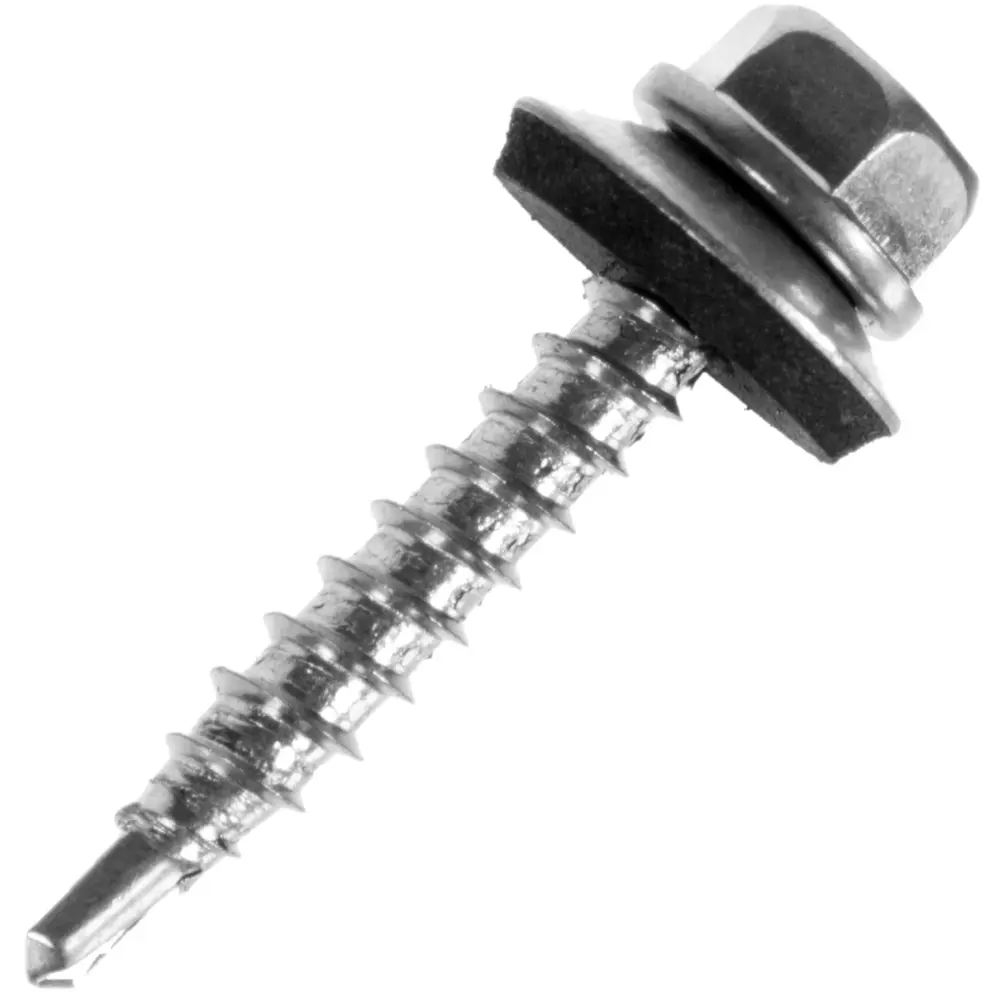 Саморезы кровельные Standers оцинкованные 4.8х28 мм 250 шт. 15469442 STLM-2051524 