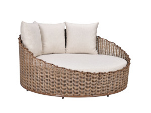 Круглая Садовая кровать из синтетического волокна