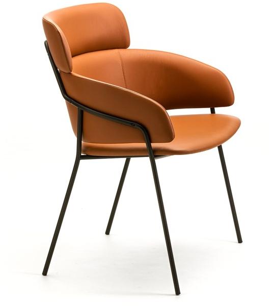 arrmet Мягкое кожаное кресло с подлокотниками Strike sun-id-1398934 - Вид №2