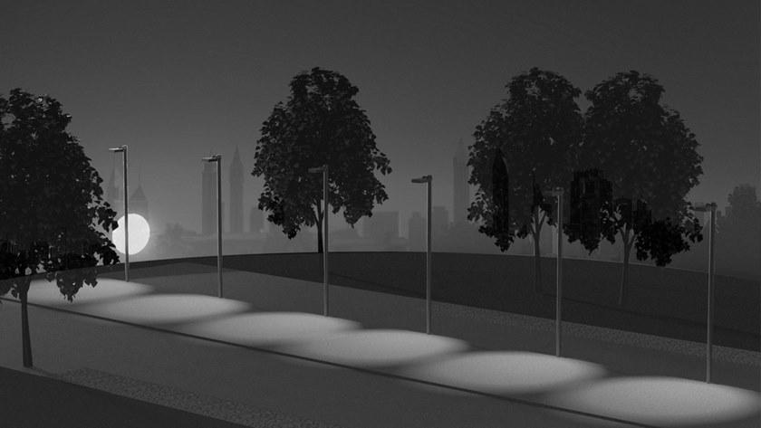 NEXO LUCE Светодиодный садовый светильник Pole nexo luce 6670 - Вид №1