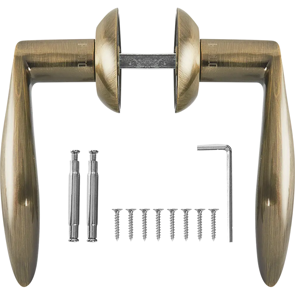 Дверные ручки PUNTO Viola в бронзовом исполнении 85202945 STLM-0059832 - Вид №1