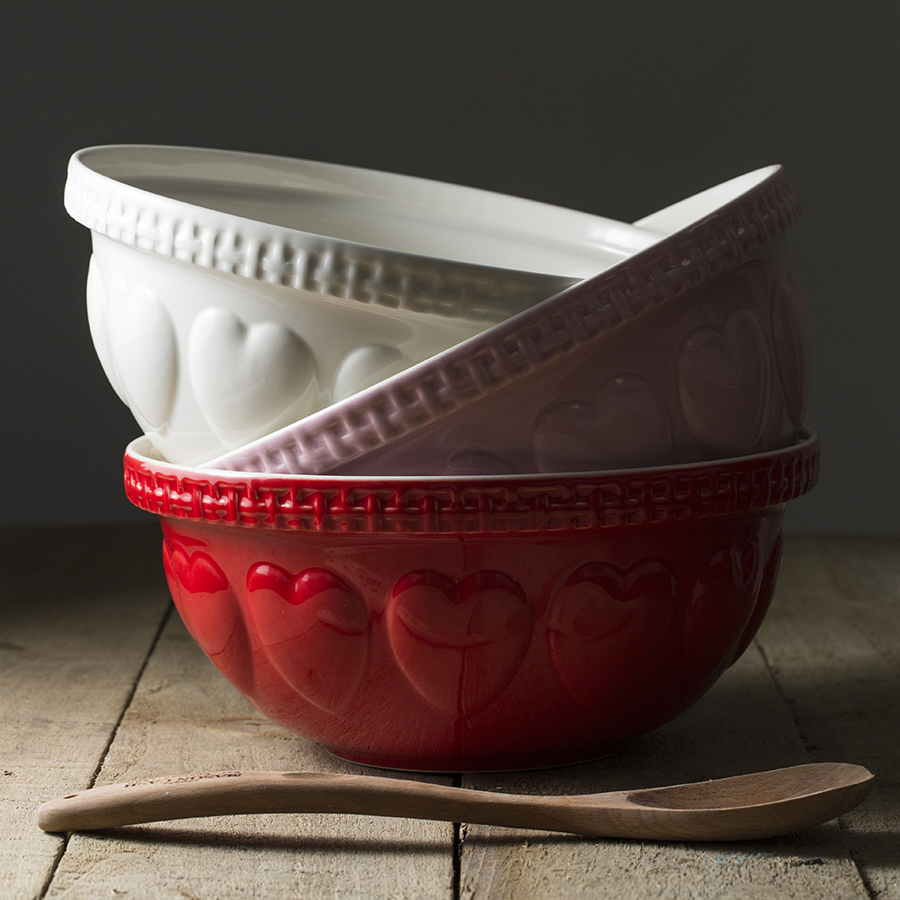 2006.021 Миска для смешивания hearts, D29 см, 4 л, красная Mason Cash  - Вид №7