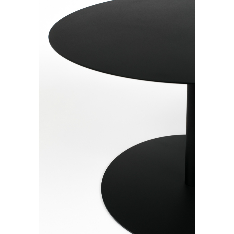 Столик круглый Snow, черный, средний Zuiver 2300150 - Вид №3