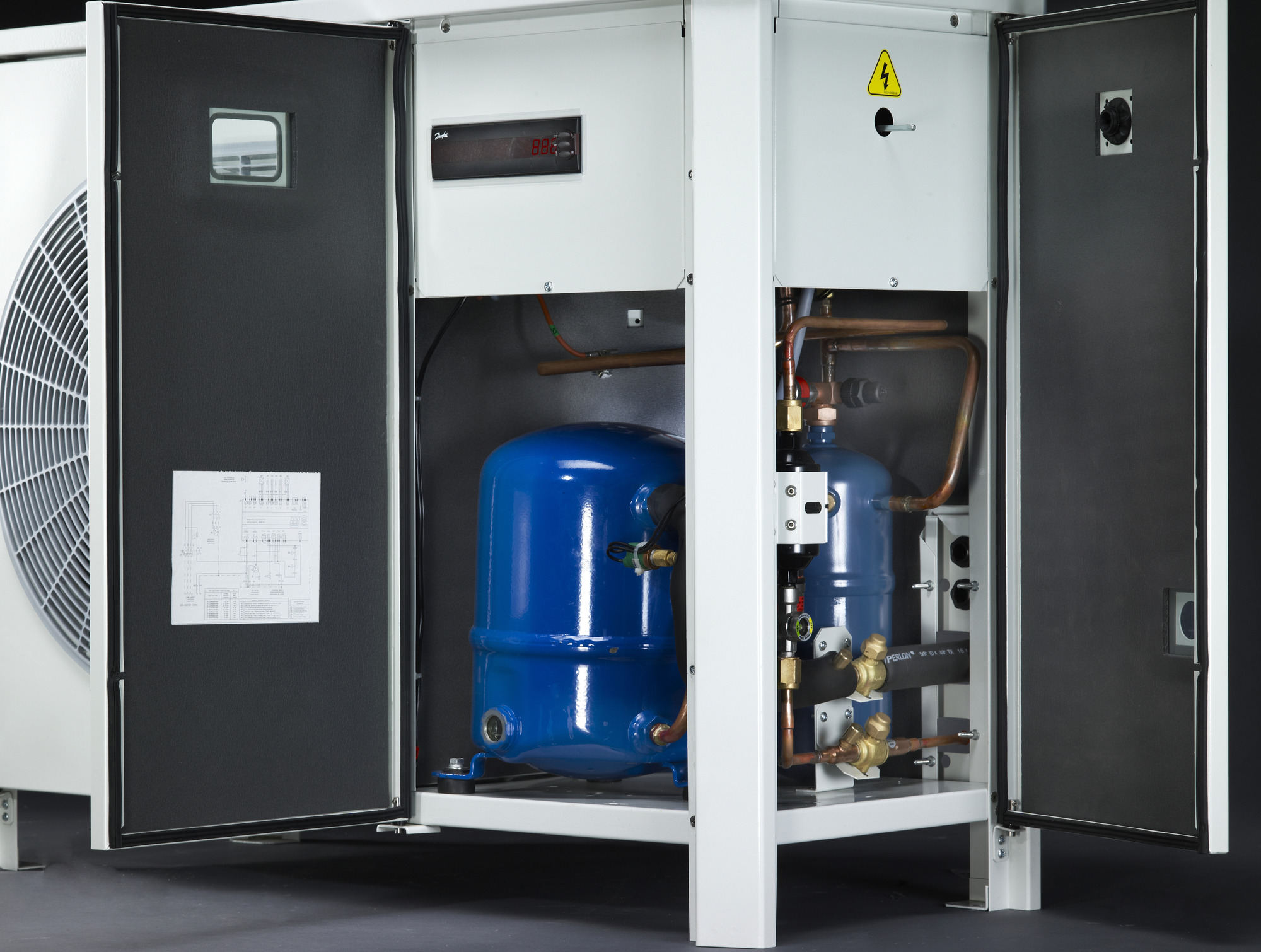 Danfoss OP-LPOM — компрессорно-конденсаторный агрегат OP-LPOM067LLP02E Агрегат компр.-конд. 114X3371  - Вид №7