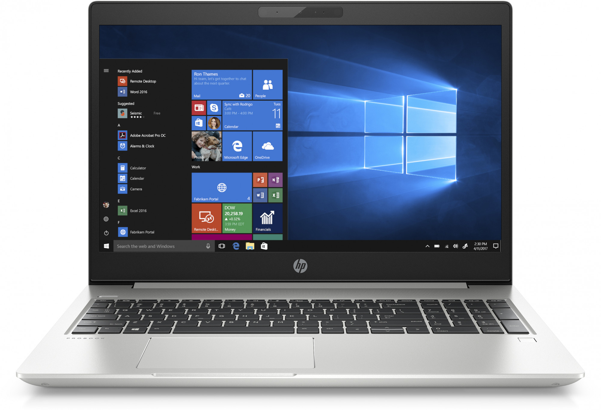 5TK28EA#ACB probook 450 g6 15.6"(1920x1080)/intel core i7 8565u(1.8ghz)/8192mb/256ssdgb/nodvd/int:intel hd graphics 620/45whr/war 1y/2kg/pike silver/w10pro + ir cam/repl. 2rs18ea HP Santreyd 