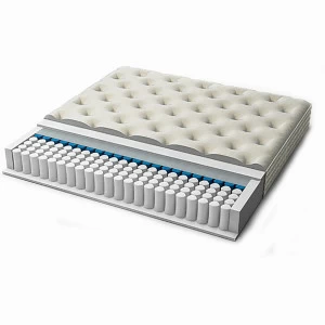 Матрас с независимым пружинным блоком 160x190 Duo Star BELABEDDING  255911 Белый