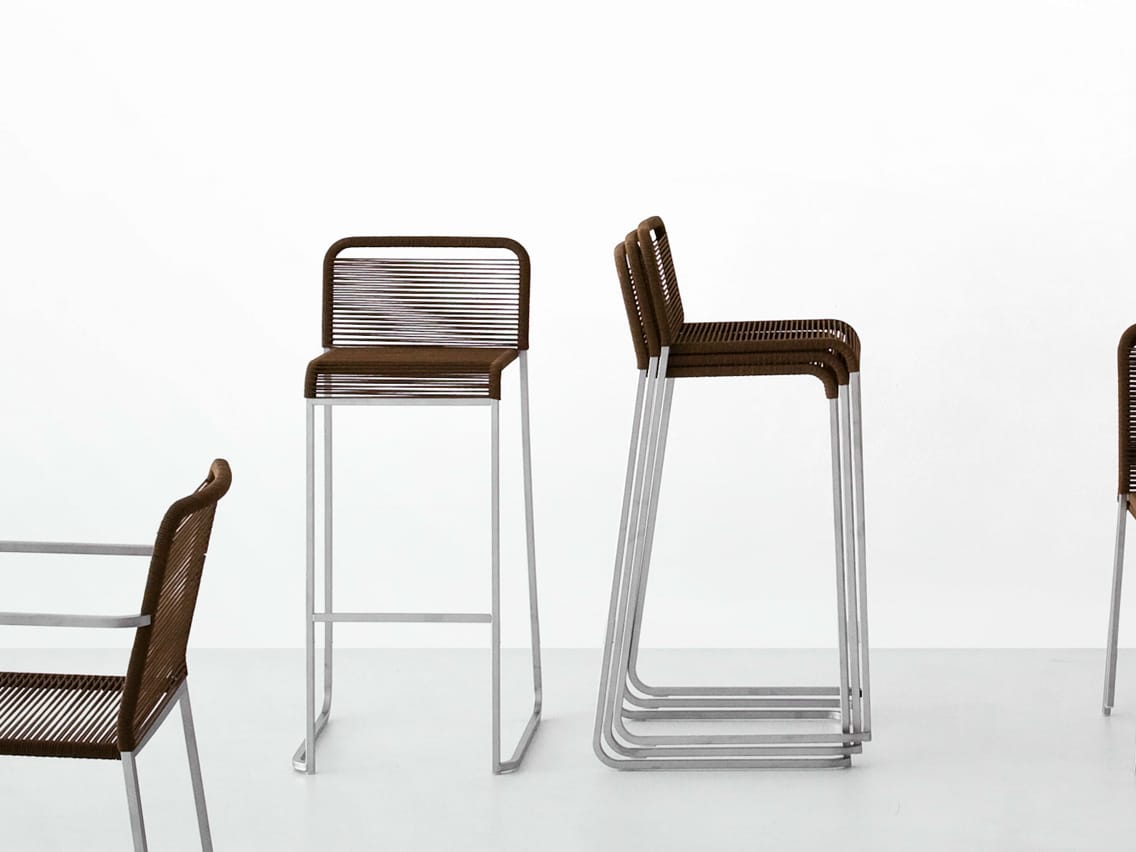 Высокий стул из полиэстера Lapalma воздух ARCH-00103623 - Вид №2