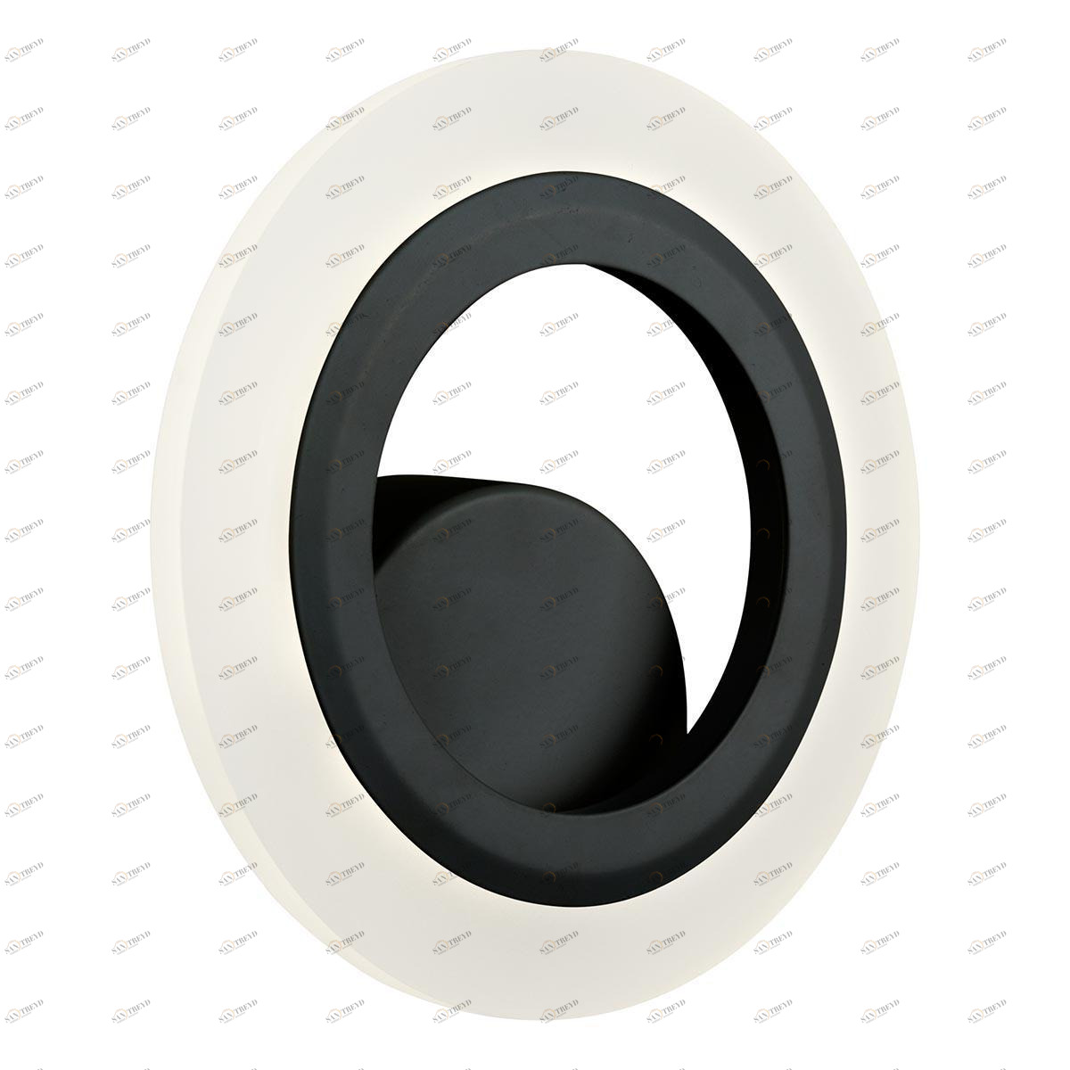 Бра настенное белое белое с черным iLedex Gravity A006-1 11W 4000K ILEDEX GRAVITY 00-3930836 Белый;черный 