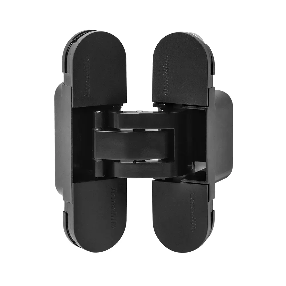 Скрытая петля дверная U3D2000 110x30x32 мм ЦАМ цвет черный ARMADILLO STLM-2181725