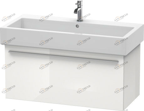XL604608585 X-Large Тумбочка подвесная Белый глянцевый лак Duravit