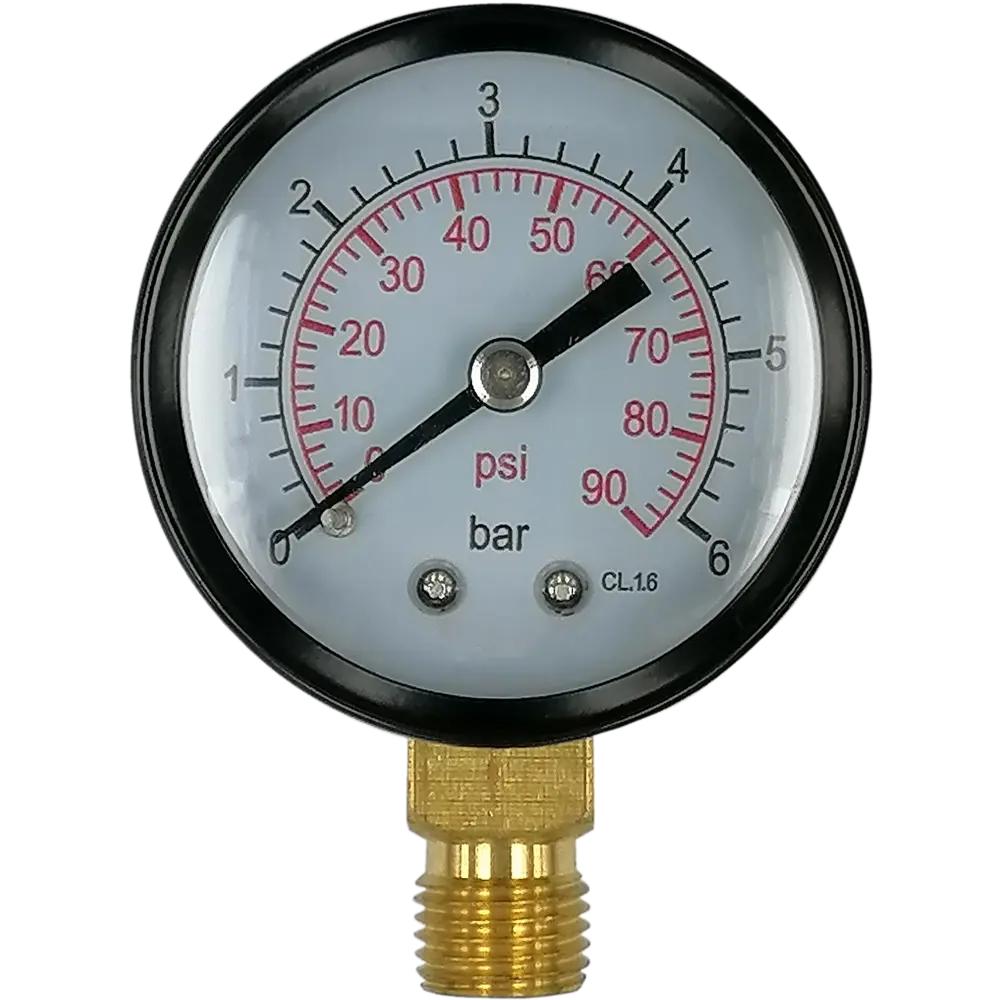 Манометр радиальный 6 бар 1/4" 17955241 STLM-2153398 Santreyd 
