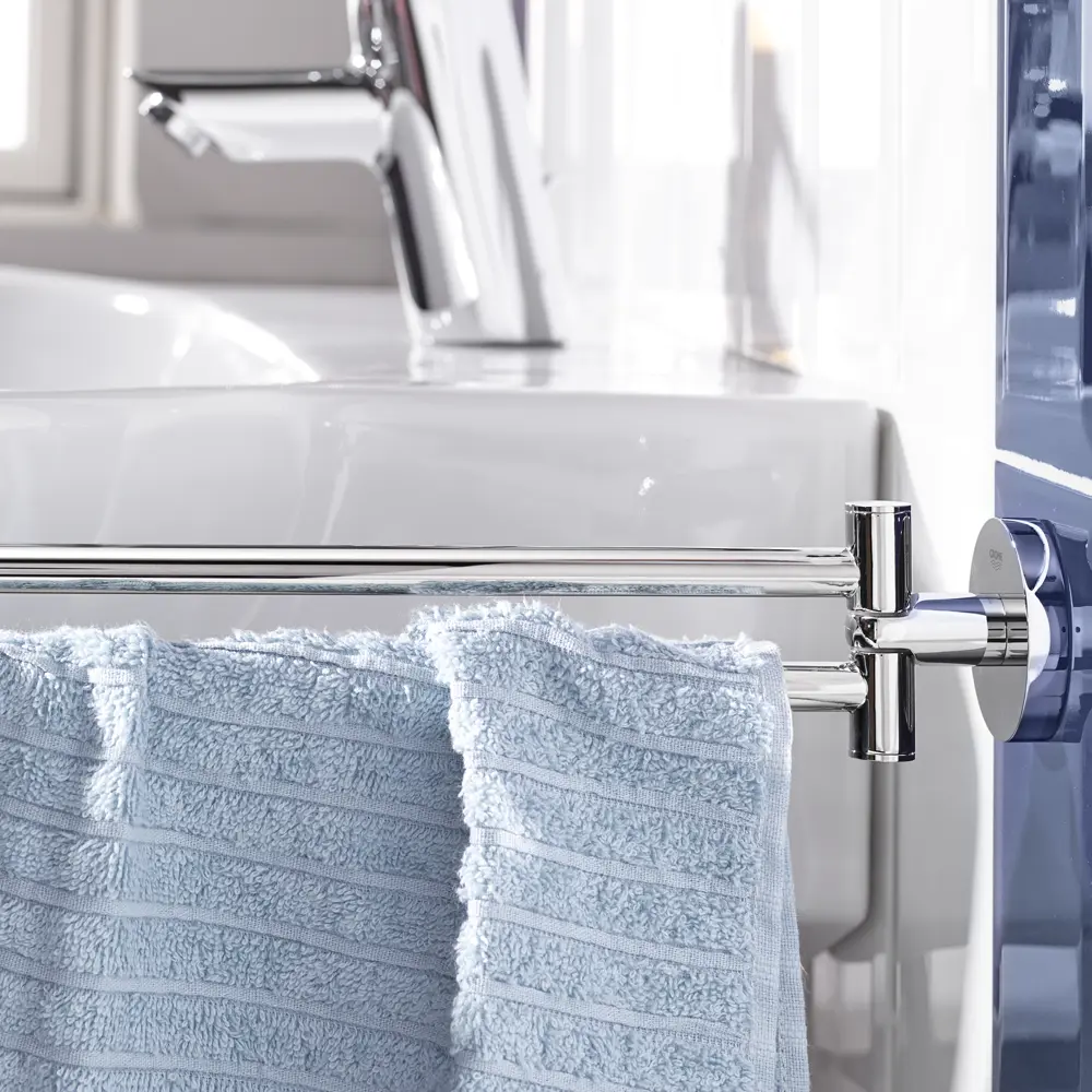 Держатель для полотенец Grohe Essentials 40371001 двойной цвет хром 81961130 STLM-2151113 - Вид №2