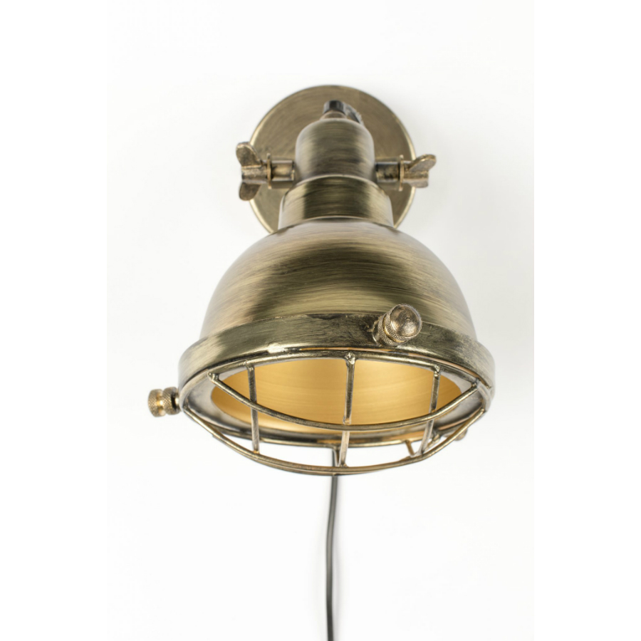 Лампа настенная Evan, латунь White Label Living 5400029 - Вид №3